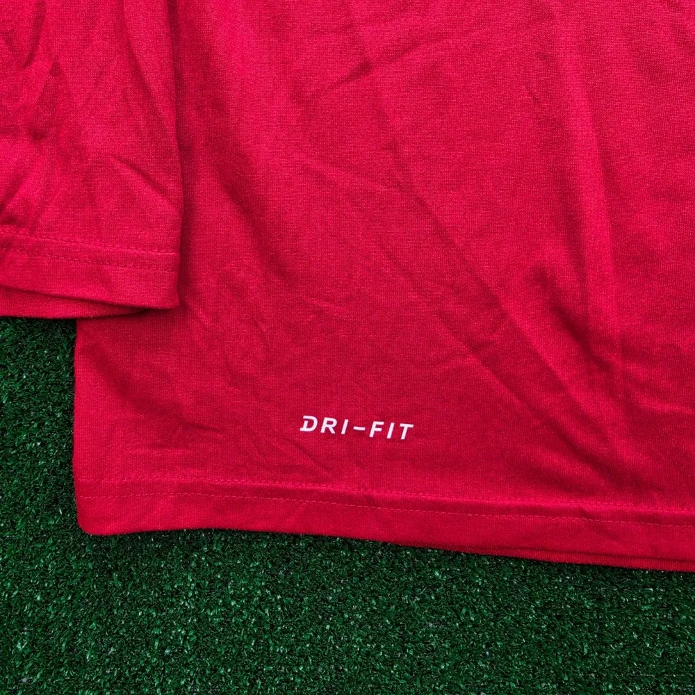 Nike MLB St Louis Cardinals Shirt Mens 2XL Red Long Sleeve Baseball Training NWT